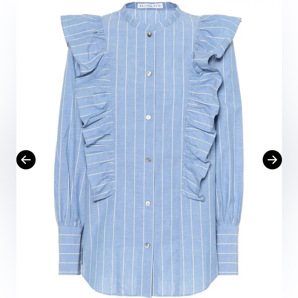 REJINA PYO NWOT Cotton and Linen Shirt